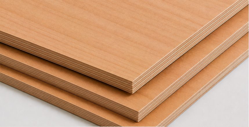 Stack of Kanda hardwood plyboards