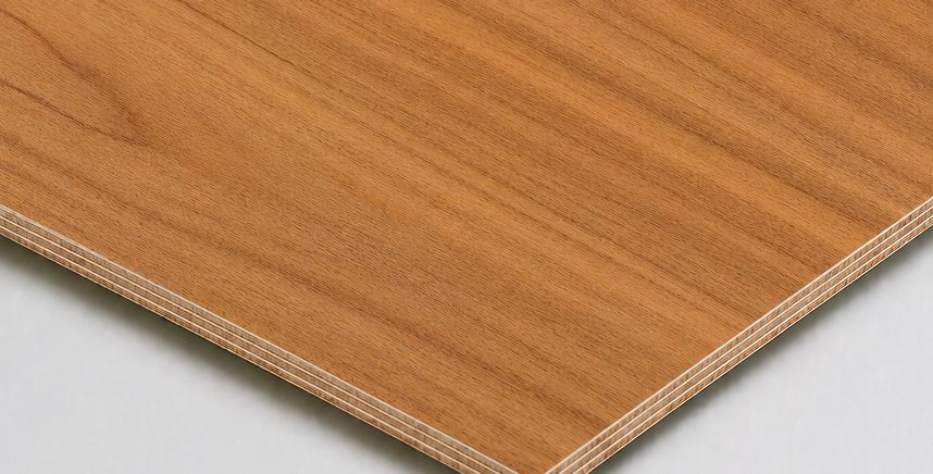 Teak veneer board